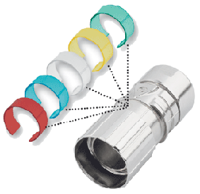 M23 Connectors with Marking Rings