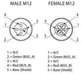 Serial Rs-232 - 8 Pin Mini-Din